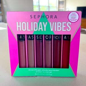 Sephora Holiday Vibes lip stain set